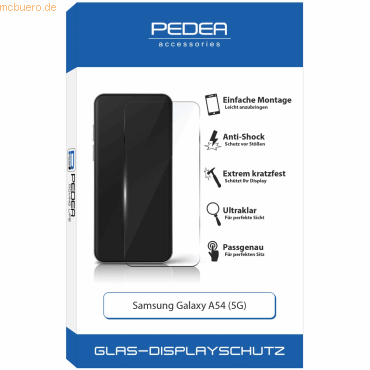 4048466957953 - PEDEA PEDEA Display-Schutzglas Samsung Galaxy A54 (5G)