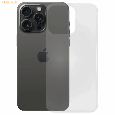 4048466958790 - PEDEA PEDEA Soft TPU Case für iPhone 15 Pro Max transparent 4048466958790 - PEDEA PEDEA Soft TPU Case für iPhone 15 Pro Max transparent