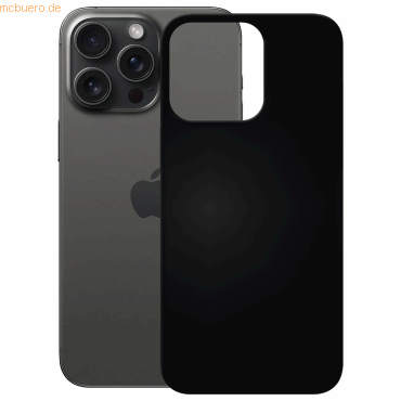 4048466958806 - PEDEA PEDEA Soft TPU Case für iPhone 15 Pro Max schwarz