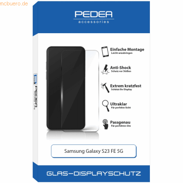 4048466959353 - PEDEA PEDEA Display-Schutzglas Samsung Galaxy S23 FE 5G