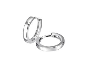 4048494015106 - Paar Creolen FIRETTI Schmuck Geschenk Silber 925 Ohrschmuck glänzend Ohrringe Gr Silber 925 (Sterlingsilber) silberfarben Damen