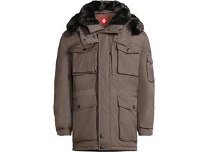 4048545182276 - WELLENSTEYN Funktionsjacke Siberia HeroeAirTec Kapuze Stehkragen für Herren grau XXL