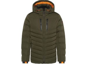 4048545297840 - WELLENSTEYN Steppjacke Carmenere Men Zweiwegereißverschluss atmungsaktiv für Herren grün S