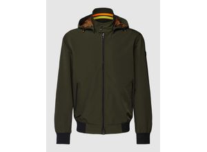 4048545311706 - WELLENSTEYN College Blouson 825 abnehmbare Kapuze für Herren grün M