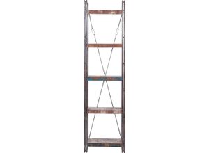 4048559340006 - Regal Titan Regale Gr B H T 55 cm x 200 cm x 40 cm braun (antik) Standregal Standregale Regale im Industrial Design