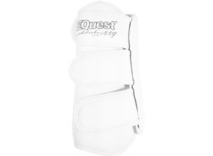 4048589877916 - EQuest Dressurgamasche EQ Protect 2er Set - weiß - S   Pony