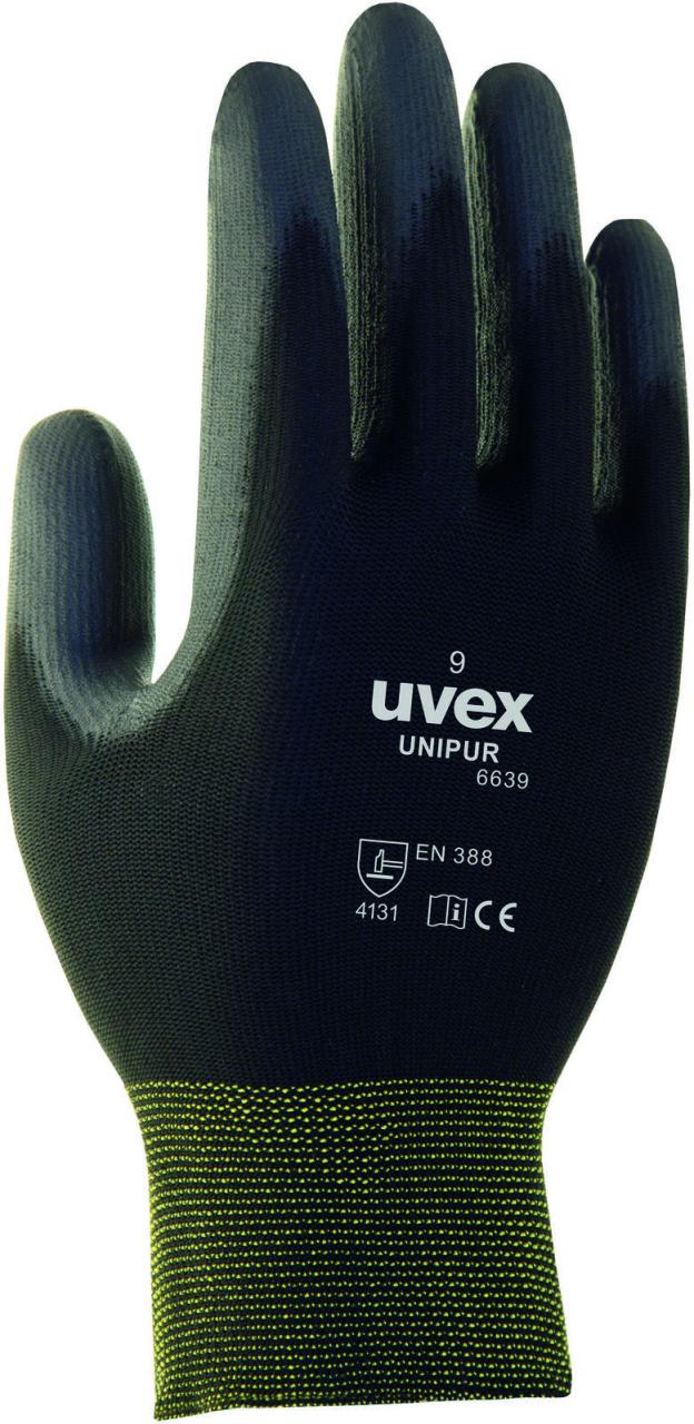 4048612019917 - - uvex unilite   unipur 6024807 Polyamid Polyurethan Montagehandschuh Größe (Handschuhe) 7 en 388 1