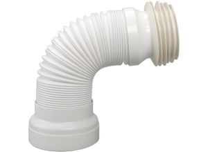 4048797900109 - WC-Anschluss-Rohr flex we dn 98-120 285 - 500 mm ausziehbar 90010WA - Airfit