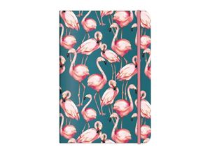 4048809031692 - Notizbuch A5 Pink Flamingo Kartoniert (TB)