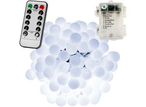 4048821770432 - Voltronic - 100 led Lichterkette Party kaltweiß Batt fb