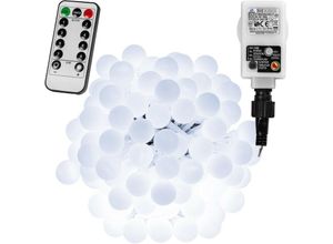 4048821770463 - Voltronic - 100 led Lichterkette Party kaltweiß Adapter fb