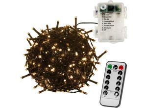 4048821770883 - VOLTRONIC® LED Lichterkette Batterie + Fernbedienung