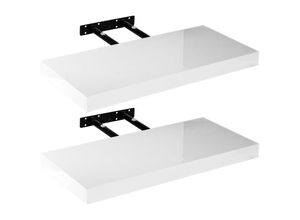 4048821869198 - Wandboard 2er Set Volato Länge 30 cm Arktisweiß - Stilista