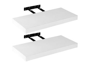 4048821900891 - Wandboard 2er Set Volato Länge 100 cm Weiß - Stilista