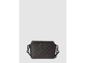 4048835135746 - JOOP! Schultertasche Paolo Lederimitat Emblem Logo-Muster für Herren braun