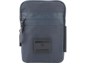 4048835144854 - strellson Schultertasche Brian Reißverschluss Logo-Patch für Herren blau