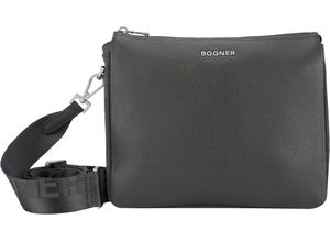 4048835163770 - BOGNER Umhängetasche Gulia Leder Emblem für Damen schwarz