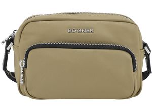 4048835164296 - BOGNER Umhängetasche Lidia Reißverschluss Emblem für Damen grün