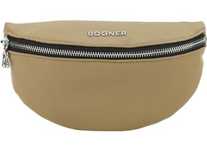 4048835164333 - BOGNER Umhängetasche Sina Reißverschluss Emblem für Damen grün