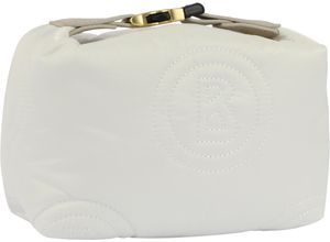 4048835165200 - BOGNER Kosmetiktasche Reißverschluss Logo-Stickereien für Damen weiß