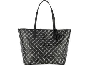 4048835165637 - JOOP! Shopper Lara Kunstleder Emblem für Damen schwarz