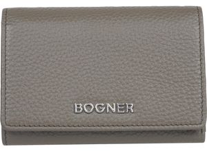 4048835167631 - BOGNER Brieftasche Nena Leder Druckknopf für Damen grün