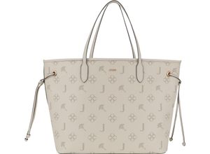 4048835180333 - JOOP! Shopper Lara Hakenverschluss Logo-Muster für Damen beige