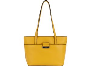 4048835185550 - GERRY WEBER Shopper Reißverschluss Kunstleder für Damen gelb