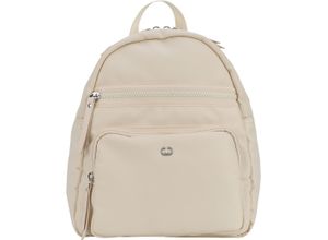 4048835185802 - GERRY WEBER Tagesrucksack Zweiwegereißverschluss Emblem für Damen beige