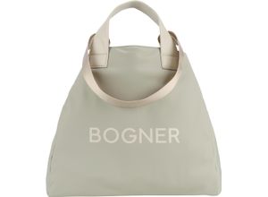 4048835188209 - BOGNER Shopper Zaha Ledergriffe Reißverschluss für Damen grün