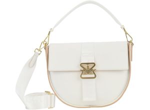 4048835188964 - BOGNER Schultertasche Cassy Leder Überschlag für Damen weiß