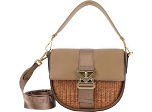 4048835189046 - BOGNER Schultertasche Rafia Cassy Steckverschluss Leder für Damen braun