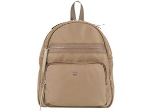 4048835195511 - GERRY WEBER Tagesrucksack Zweiwegereißverschluss Emblem für Damen beige