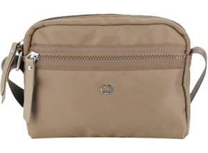 4048835195542 - GERRY WEBER Umhängetasche Emblem Reißverschluss für Damen beige