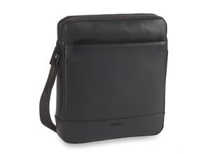 4048835230168 - Schultertasche JOOP manciano remus shoulderbag xsvz Damen Gr B H T 22cm x 25cm x 5cm schwarz Rindsleder Taschen