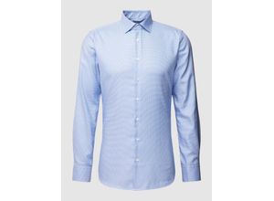 4048872563854 - Super Slim Fit Businesshemd Uni Struktur