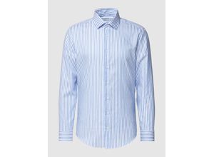 4048872604977 - Slim Fit Business-Hemd mit Streifenmuster