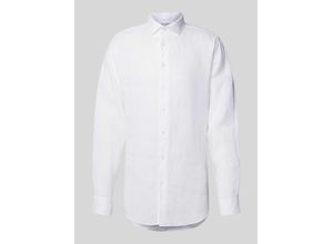 4048872642757 - Regular Fit Leinenhemd mit Kentkragen