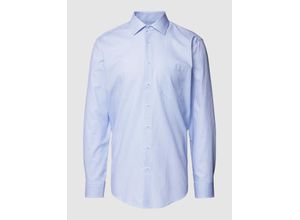 4048872652701 - Businesshemd Regular Fit Langarm Kent-Kragen für Herren blau 41