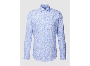 4048872668009 - Super Slim Fit Business-Hemd mit Allover-Muster