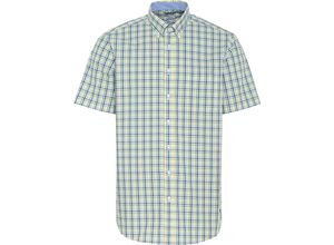 4048872680469 - Freizeithemd Regular Fit Kurzarm Button-Down-Kragen für Herren gelb 39