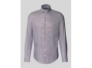 4048872689677 - Slim Fit Business-Hemd mit Strukturmuster