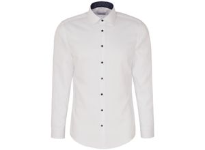 4048872690086 - Businesshemd Slim Fit Langarm Kent-Kragen für Herren weiß 41