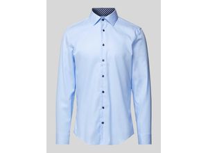 4048872690161 - Slim Fit Business-Hemd mit Kentkragen