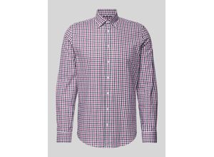 4048872691458 - Slim Fit Business-Hemd mit Button-Down-Kragen