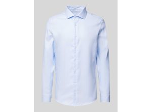 4048872693605 - Businesshemd Slim Fit Langarm Kent-Kragen für Herren blau 38