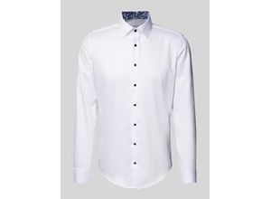 4048872695203 - Slim Fit Business-Hemd mit Kentkragen