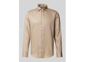 4048872767542 - Slim Fit Business-Hemd mit Knopfleiste