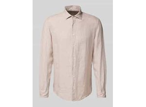 4048872798461 - Slim Fit Business-Hemd aus Leinen mit Kentkragen 4048872798461 - Slim Fit Business-Hemd aus Leinen mit Kentkragen