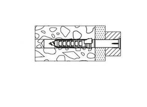 4048962088649 - - Langschaftdübel sxr 60 x 60 mm - 50 Stück Dübel